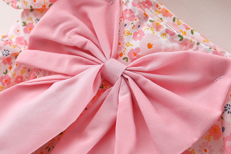 Wholesale 2023 Girls Summer Floral Dresses